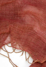 Load image into Gallery viewer, Sjal i ekologisk bomull - Mangostan
