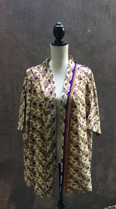 Höftkort Kimono i återvunnet sarisilke - Sissel Edelbo